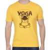 Yoga Dog Yellow T-Shirt - Image 2